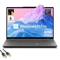 thumbnail image 1 of Acer Swift 14 AI Ordinateur Portable, 120HZ WQXGA Écran Tactile, 45 NPU Supérieur, 16 Go LPDDR5X RAM, 2 To SSD, WiFi 7, Clavier Rétroéclairé, Reconnaissance Faciale et Empreinte Digitale, Câble HDMI PDG, Version US Clavier, 1 of 9