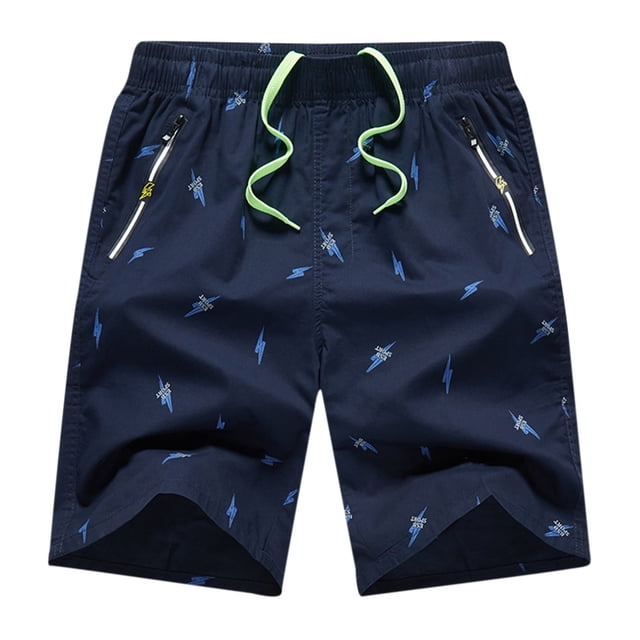 Pantalones Cortos Casuales de Camuflaje Imprimidos Sueltos Capris, Pantalones de Algodón de Pierna Recta para Uso Al Aire Libre, Ocio Y Verano Diario