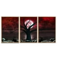thumbnail image 2 of wall26 3 Piece Framed Canvas Wall Art for Living Room, Bedroom Abstract Tree Canvas Prints for Home Decoration Ready to Hang - 16"x24"x3 Panels, 2 of 4
