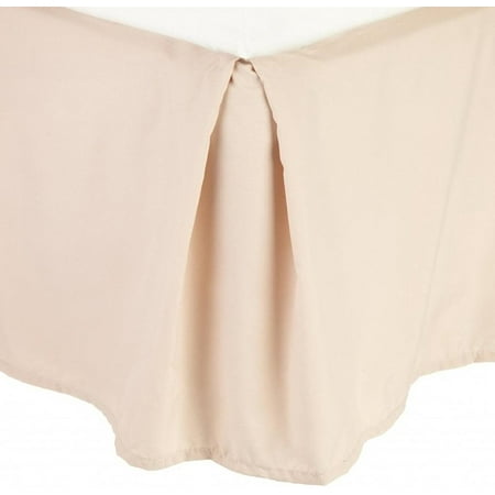 - 1500 Thread Count Wrinkle Resistant SOLID Bed Skirt - Pleated Tailored 14