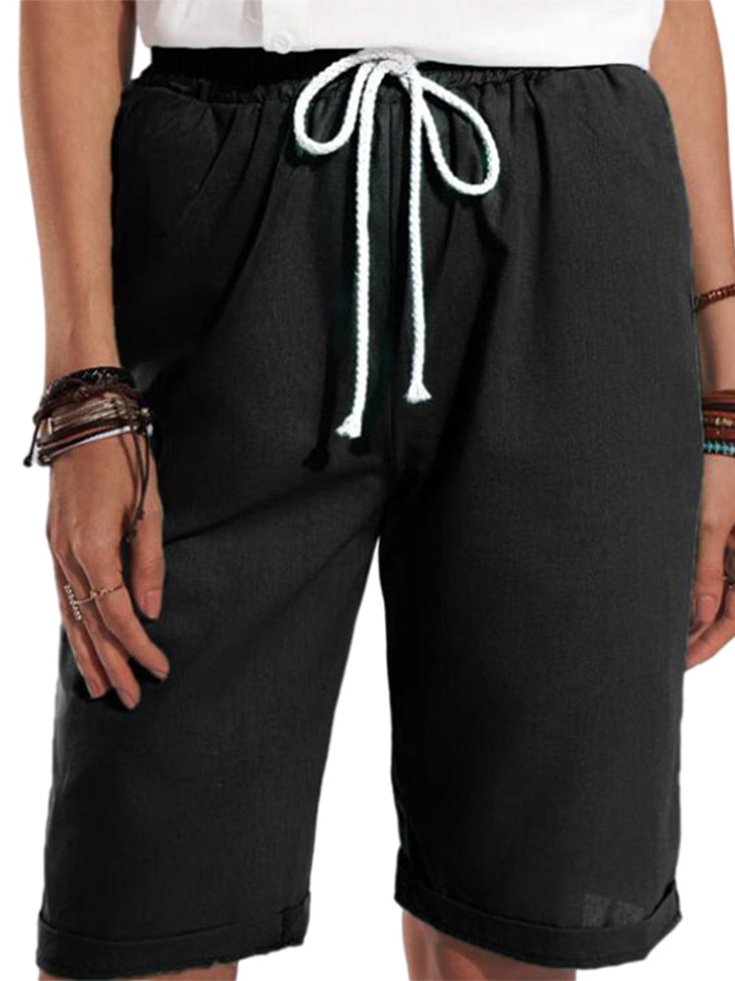 H&M Hot Pants black casual look Fashion Short Trousers Hot Pants 