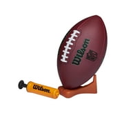 Wilson NFL Ignition Pro Eco Football, Pump & Tee, Junior