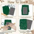 thumbnail image 3 of Flowers Clay Texture Mat Clay Modeling Pattern Pad Leaves Texture Sheets, 3 of 9