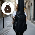 thumbnail image 1 of COM1950s Guitar Pick Holder Keychain,Leather Pouch for Picks and Coins,Compact and Lightweight Accessory for Musicians, 1 of 7