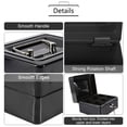 thumbnail image 4 of Caja de Efectivo Metálica Negro con Cerradura de Combinación Segura para Hogar, Negocios o Viajes, 4 of 8