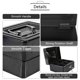 thumbnail image 4 of Caja de Efectivo Metálica Negro con Cerradura de Combinación Segura para Hogar, Negocios o Viajes, 4 of 8