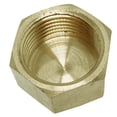 thumbnail image 2 of Conector acoplador de accesorios de tubería de latón - Adaptador de manguera (rosca ) DN6-DN25 9.5mm -32mm Dia- Sólido 16mm Cola Adaptador de tapa Accesorios de cobre, 2 of 6