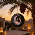 thumbnail image 4 of Girlanda de Ventana con Luces Decoración Colgante de Ramadán 8cm Ornamento de Cerámica de Ramadán Minaret Girlanda Decorativa de Media Luna Islam, 4 of 9