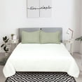 thumbnail image 2 of Mainstays Check Matelasse Pillow Sham, Bay Leaf Green, Standard, 2 of 10