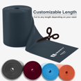thumbnail image 4 of Banda de Resistencia A AZURELIFE Rollo 8 Yardas TPE Sin Latex Tension Extra Fuerte, 4 of 5