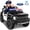 Black, variant on East doll Electric Wiggle Car for Kids, 7Ah Swing Car for Toddlers for Aged 3+, Ride on toy, Baby Car, 2.8-4.1 Mph, Flashing Wheels, Bluetooth, Orange