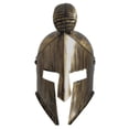 thumbnail image 4 of Casco de disfraz de caballero Medieval, accesorio para Cosplay de Halloween, Gladiador, espartano, Guerrero romano, griego, 4 of 4
