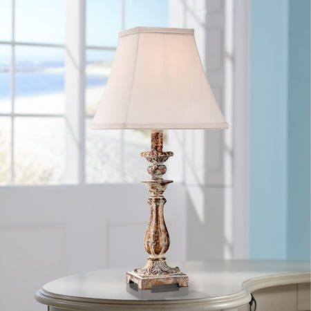 Antiqued Gold Accents Regency Hill Cottage Accent Table Lamp 18