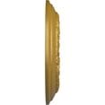 thumbnail image 4 of Ekena Millwork 12 1/2"OD x 1 1/2"P Carlsbad Ceiling Medallion (Fits Canopies up to 7 7/8"), Hand-Painted Pharaohs Gold, 4 of 7