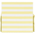 thumbnail image 3 of Gift Boutique Cocktail Napkins, 100 Count 2-Ply Disposable Paper Napkins, Yellow & White Striped Beverage Napkins, 5x5 Folded Party Supplies, 3 of 9