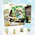 thumbnail image 3 of Libro de Pegatinas Precortadas de PET Transparente para Diario, Álbumes de Recortes, Pegatinas para Scrapbooking, A, 3 of 6