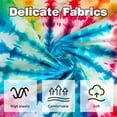 thumbnail image 3 of Tie Dye Velvet Throw Pillow Covers Set of 2 - 16x16, 18x18, 20x20 Inches - Unique Patterns for Bed, Chair for Various Occasions, 3 of 6