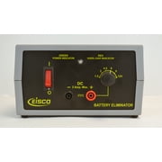Eisco Labs Battery Eliminator Power Supply, Selectible DC Voltage [1.5, 3, 4.5, 6, 9, 12] at 2 Amps