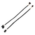 thumbnail image 1 of Unique Bargains 1pair 14 Inch Handlebar CAN Bus Circuit Wire Cable Extension Harness for Harley Softail Touring, 1 of 7