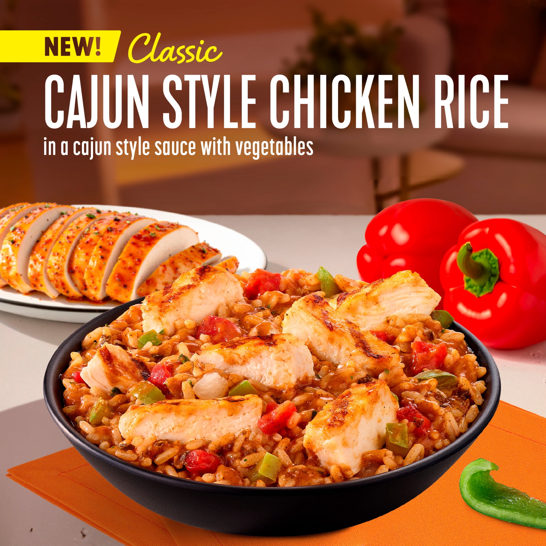 Lean Cuisine Cajun Style Chicken and Rice, Frozen Lunch or Dinner Frozen Meals 9 oz