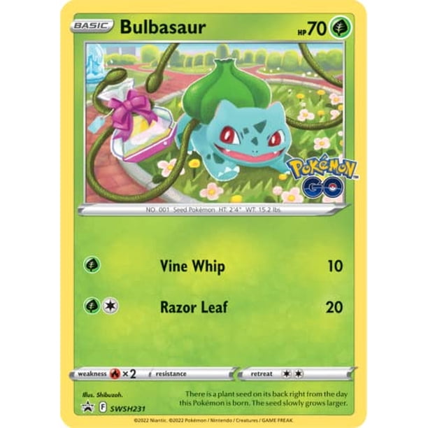 Pokémon TCG Colección de Pines de Pokémon Go Bulbasaur Pokémon