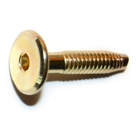 1/4"-20 x 1.18" Brass Joint Connector Bolts (10 pcs.)