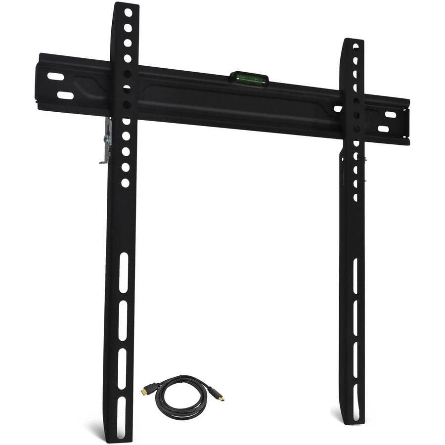 DuraPro Universal Low-Profile Wall Mount for 19' to 60' TVs + Bonus HDMI Cable (DRP650FD)