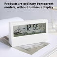 thumbnail image 3 of Multi-Functional Led Wall Clock With Hygrometer Battery Operated Not Included Dorm Room Must-Have, 3 of 5