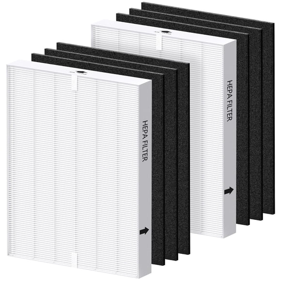 Filtro de repuesto para purificador de aire isinlive AP-1512HH, paquete de 2