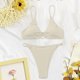 thumbnail image 5 of Trajes de baño para mujer, trajes de baño para mujer, bikini cómodo de moda para mujer, traje de baño de color liso para mujer, bikinis, traje de baño de nailon para mujer, 5 of 6