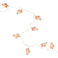 thumbnail image 2 of Northlight LED Cactus Patio Light Set - Orange - 4' Clear Wire - 10ct, 2 of 7