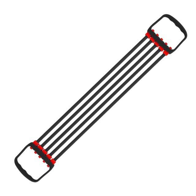 maskred 1/2/3/5 Elastic Rope Foot Leg Resistance Band 30-150lbs Chest Expander Rally Strap for Enhanced Performance Black 67 x 11cm 1 Pc