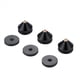 thumbnail image 3 of Juego de 48 Pies para Soporte de Altavoz, Almohadilla para Pie, Puntas de Metal de Aleación de Aluminio, Cono para Suelo, Clavo para Pie, Color Negro, 3 of 5