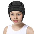 thumbnail image 4 of Casco de rugby RONGXINUS para niños con correa de barbilla ajustable y acolchada, 4 of 9