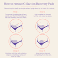 thumbnail image 4 of Lansinoh C-Section Recovery Pads, Post-Surgery Sterile Pads, 4 Count, 4 of 13
