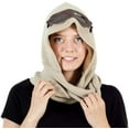 thumbnail image 2 of Star Wars The Force Awakens Rey Hooded Scarf, 2 of 7
