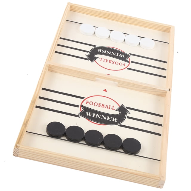 Juego de mesa de hockey de mesa de gran tamaño de madera juego de ajedrez de tablero de hockey de mesa de futbolín ANGGREK Otros