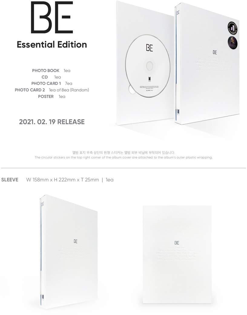 Walmart Exclusive: BTS - Be (Essential Edition) KPOP Album - Music