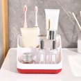 thumbnail image 6 of under $5 Usloyux Toothbrush Holders for Bathroom Countertop Organizer, Toothbrush and Toothpaste Holder with Drainage, Tooth Brush Holder for Bathroom Sink Organizers and Storage, 6 of 7