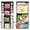 Black, variant on Simple Houseware Double-Sided Hanging Gift Wrap Organizer Storage Pockets, White (Set of 1)