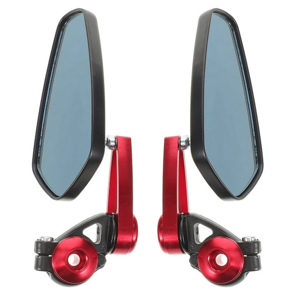 RENACLIPY 1Set Motorcycle Handlebar Rearview Mirrors for Bikes and Scooters Multi Color