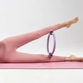 thumbnail image 3 of Sport Workout Slimming Yoga Wheel Dual Grip Yoga exercise ring Pilates Ring Muscle Exercise Circle Body Fitness Tool, 3 of 7