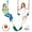 Red rope swing+Green seat, variant on Celawork 2-Pack Kids Swing Set, Green Heavy Duty Swing Seat+ Red Climbing Ropes Tree Swing with Platforms, Playground Swing Accessories for 3 years+