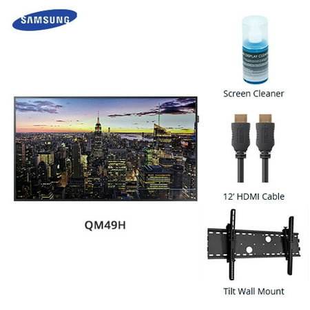 9 Digital Series - Samsung QMH Series LED 49 Inch Digital Signage Bundle QMH Series LED 49 Inch Digital Signage