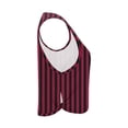 thumbnail image 4 of fatyb Womens Workout Tank Tops Open Side Crop Athletic Shirts Sleeveless Running Basic Tees Activewear, 4 of 7