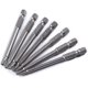 thumbnail image 1 of Juego de puntas Torx de acero T8-t30 de 75 mm, plateado, 1 of 5