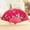 Hot Pink, variant on CoreLiving Floral Silk Folding Fan,Handheld Vintage Style Fan for Women,Decorative Foldable Fan with Lace and Tassel,Bamboo Frame,Flamenco Oriental Design for Wedding