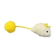 thumbnail image 3 of Juguete interactivo para gatos jinwen Teaser realista blanco, 3 of 8