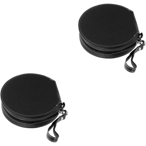 2pcs Car CD Package Dvd Case Dvd Storage Case CD Organizer Disc Holder Case CD Binder Dvd Holder CD Case Holder CD Pouch CD Carrying Case Album Case Portable CD Case Car CD Holder