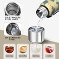 thumbnail image 3 of 20 Oz Border Collie Coffee Tumbler Double Wall Insulated Stainless Steel Water Bottle | Metal Reusable Thermoses Flask with Cup Cap | Leak & Sweat Proof with Anti-Dust Lid, 3 of 7